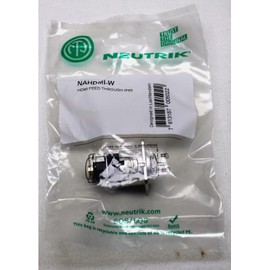 LASE (2) Two Genuine NEUTRIK NAHDMI-W HDMI 1.3 D Series Feed-Thru Panel Mount Adapter