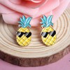 Opexicos 2Pcs Pineapple Enamel Pin Badge Brooch