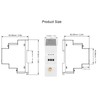 BOROCO RS485 to Ethernet/WLAN Converter, RS485 WiFi Bridge, Modbus for