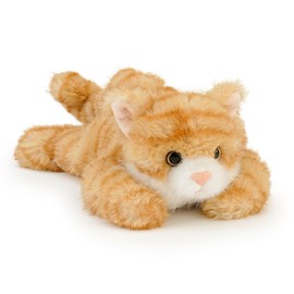 PEACH CAT Cat Stuffed Animal Cute Plushies Small Plush Toys Gifts for Kids Orange