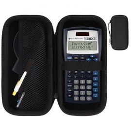 RIYADAone Hard Case Replacement for Texas Instruments TI-30XIIS TI-30XS TI-30Xa TI-36X Pro Scientific Calculator (Black Case)