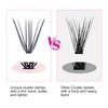 Cluster Lashes 20D DIY Eyelash Extension C D Curl Individual