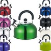 Premium Stainless Steel Whistling Kettle | 10 Colors | Stove