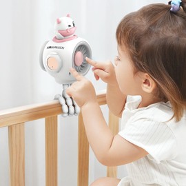 Stroller Fan For Baby - Clip Fan For Stroller - Three Speed, USB Charging Cooling Tool For Shopping Camping Car Seat Outdoor Travel