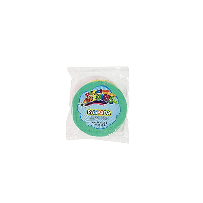 OBLEAS ARCOIRIS RASPADA WHEAT FLOUR WAFFERS 4.4OZ