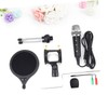 Operitacx Karaoke Microphone .5mm Multi-purpose Phone Laptop Mic Quality Noise