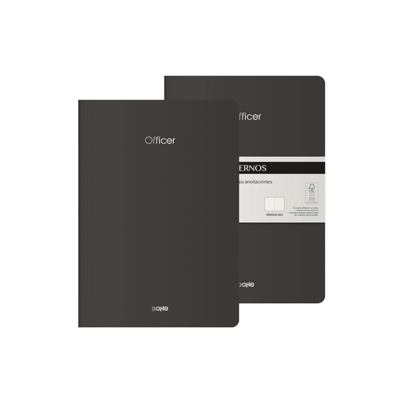 DOHE A4 Blank Notebook 2 Pack Size 21 x 29.7