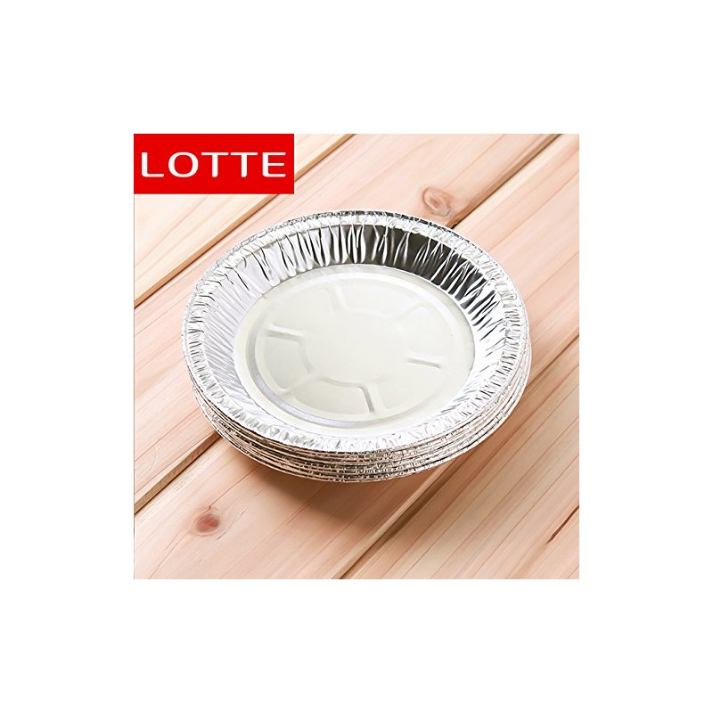 Disposable Paper Plates, Aluminum Plates, 10 Pieces, 7.1 inches (18