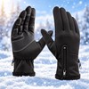 Winter Thermal Touchscreen Gloves with Soft Fleece Lining, Non-Slip Grip
