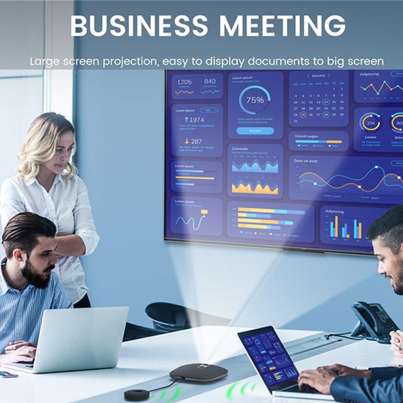 Wireless Display Adapter Support AV HD Multimedia Interface 4K HD