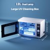 Yofuly Dual Lamp Sterilizer, 12L Large Sterilizer for Nail Tools,