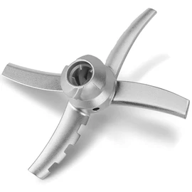 for Ninja CREAMi Deluxe Blade Paddle, Blade Replacement Part Compatible with Ninja Creamy Ice Cream Maker NC501 NC501C NC500 Series, Stainless Steel Creamie Accessories
