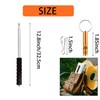 8.2ft Telescopic Flag Pole,Stainless Steel Handheld Portable Extendable Retractable Flagpole