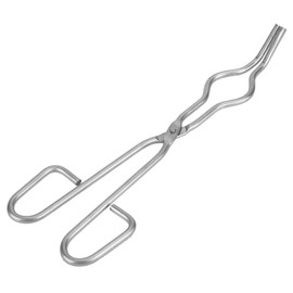 Dekaim Stainless Steel Crucible Tongs, Cup Tongs, Cup Tongs for Laboratory and Industrial Scenarios (250 mm)