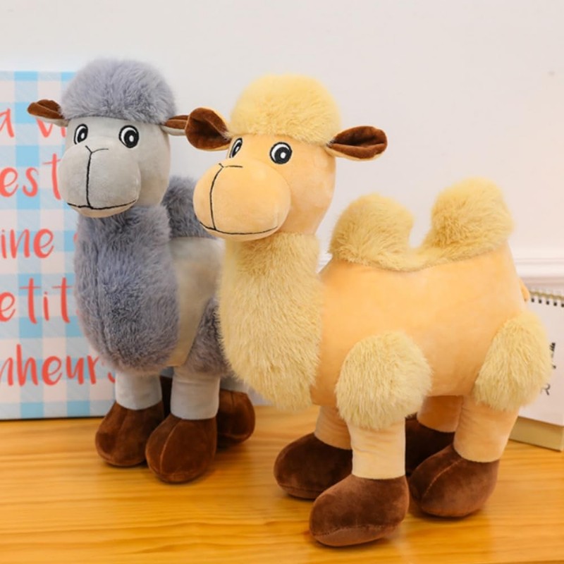OUKEYI Camel Plush Toy, 13.7”/ 35 cm Cute Camel Stuffed