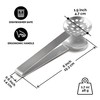 1 Pcs Tea Bag Squeezer Tongs | Stainless Steel Solid