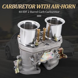 Dokili Carburetor Assembly Replacement for 40 IDF 40mm Weber BUG Beetle VW Fiat Pro.sche Solex Dellorto With Air Horn & Air Filter