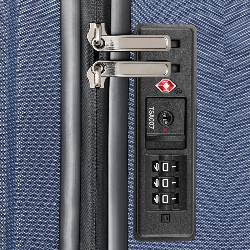 Abitzon 1 Piece Black Tsa Combination Lock, 3-Digit Inch Code