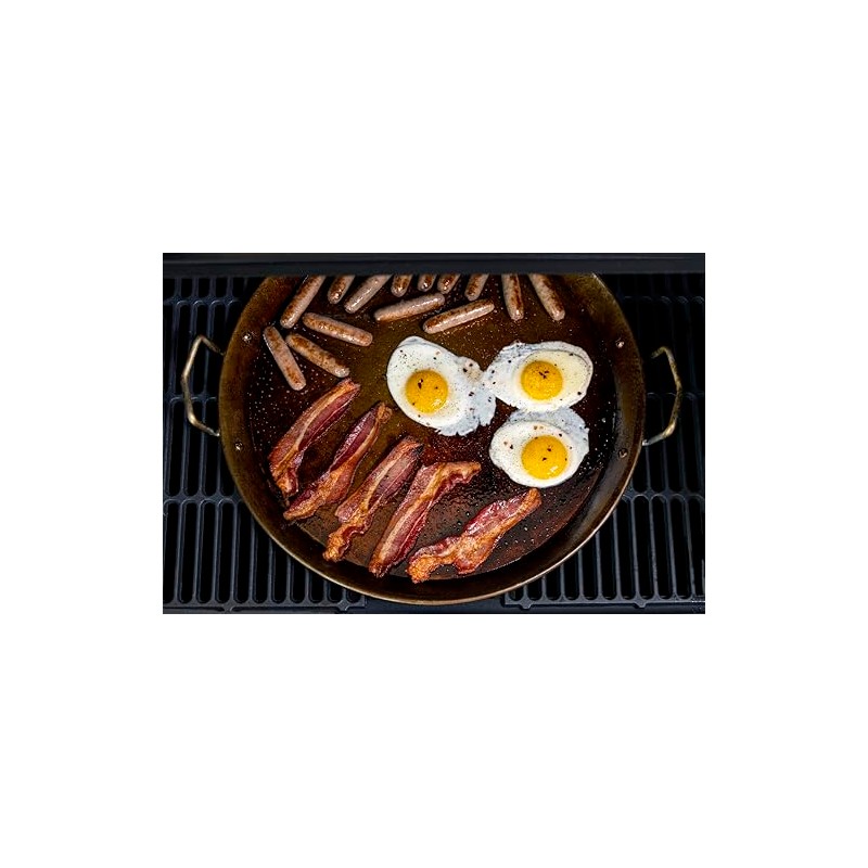 Oklahoma Joe's® 19-inch Carbon Steel Griddle, Gray - 1996977P04