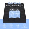 KAYFIA Full Mattress Topper, Extra Thick Mattress Pad Cover for