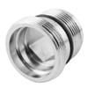 LQ Industrial M18.5-M22 Male Adapter Kitchen Bath Fixture Silver Copper
