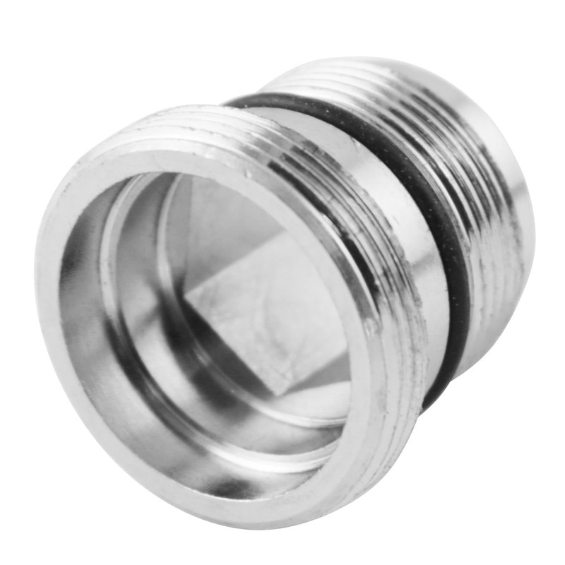 LQ Industrial M18.5-M22 Male Adapter Kitchen Bath Fixture Silver Copper