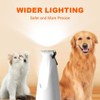 Dog Paw Trimmer,Saffory Dog Paw Trimmer with LED Light,Low Noise