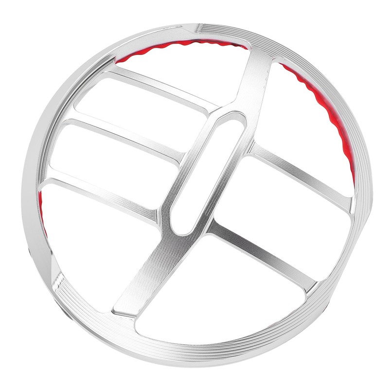 Headlight Grill Cover, Front Headlight Mesh Grill Cover, Aluminum Alloy