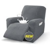 MAXIJIN Waterproof Recliner Covers for Large Recliner 3 Pieces Oversized