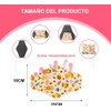 11 pcs Almohadillas Menstruales Reutilizables de Carbón de Bambú Toallas