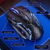 Mouse Gaming con Cable, ratón para Juegos de 3200 PPP,