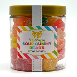 Oh, Sugar! Sugar Stacks Candy Collection, Suprisingly Sour Gummy Bears