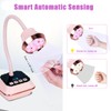 Asimebesty UV Lamp for Gel Nails, Mini UV Lamp Gooseneck