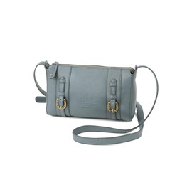 Dakota DA-1030300 Women's Shoulder Bag, Genuine Leather, multicolor (blue / gray)