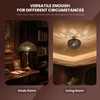 Small Dome Lamp Shades,Metal Dome Light Bulb Cover,8" Diameter, 4.1"