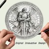 Saint Michael Archangel Challenge Coin, Christian Religious Gift Coin, Guardian