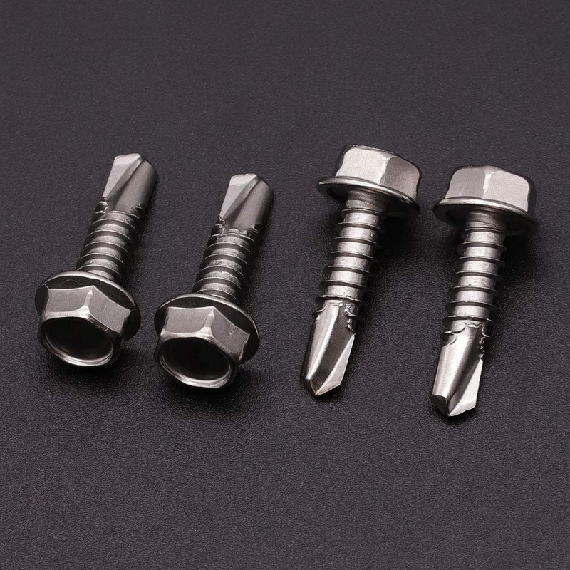 #12 x 3/4" (50 pack) Hex Washer Head Self Drilling