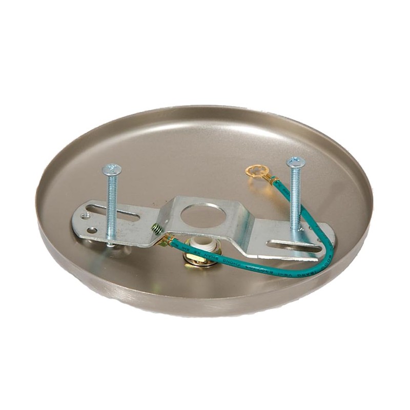 B&P Lamp® Modern Canopy Kit (Satin Nickel)