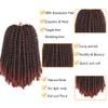 Xtrend 90strands Synthetic Fiber Ombre Spring Twist Hair 8 inch