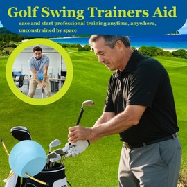 Golf Swing Trainer Aid,Efficiency of Putting,Chipping, and Swings,Golf Wrist Training Aid Enhance Hand Positioning for All Skill Levels-Portable & Lightweight Golf Training Aid Tool