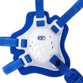 Cliff Keen Youth Tornado Headgear (Translucent/Royal Blue/Royal Blue)