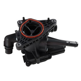 Panidarun Thermal Management Module compatible with 2020 2021 2022 Kona Santa Fe Tucson Sonata Kia K5 Engine Thermostat Replacement Compatible with 256002M810 25600-2M810