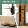 Step Ladder 4 Step Folding with Handle, Kitchen Step Stool