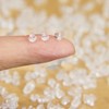 Clear Earring Backings, 500Pcs Earring Backs Replacements Hypoallergenic Secure Earring
