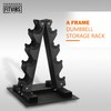 Fitvids Dumbbell Rack A-Frame Weight Rack for Home Gym 4
