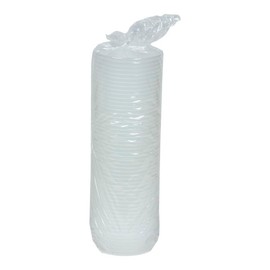 8 oz. Clear Round Plastic Microwavable Deli Container - 480 per case