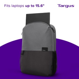 Targus Mochila TBB636GL 15.6 SAGANO Ecosmart Color Gris/Negro