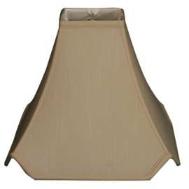 Royal Designs Pagoda Basic Lamp Shade, Beige, 7 x 18 x 15.5