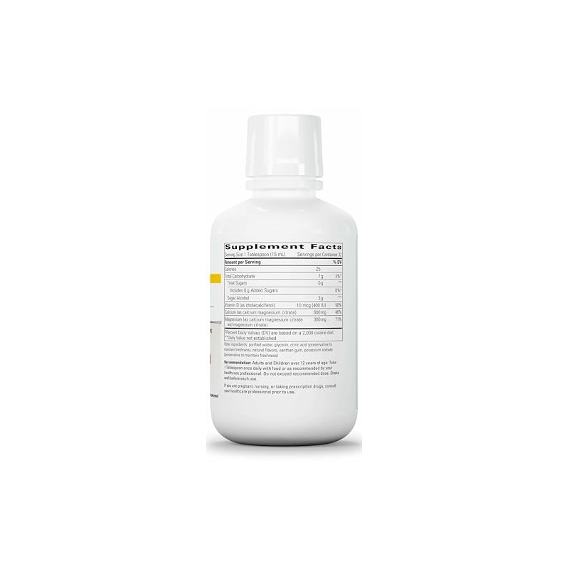 Integrative Therapeutics - Liquid Calcium Magnesium, 2:1 Ca/Mg Ratio -