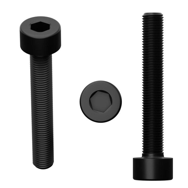 M8 (8mm x 45mm) Black Zinc Flake 8.8 Allen Socket